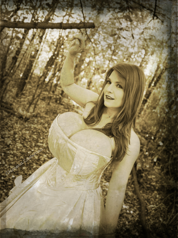 Woman managing daily life challenges of having a large chest — back pain, clothing struggles, and physical limitations